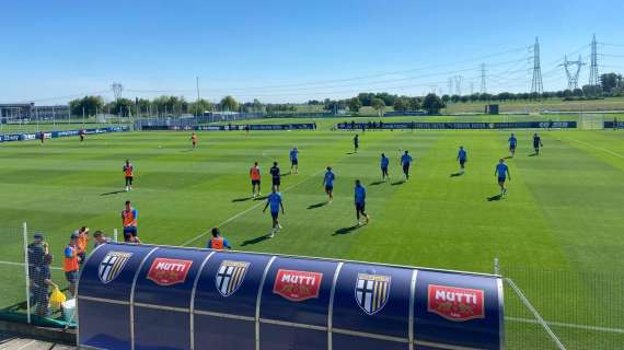 Collecchio, allenamento al pomeriggio per il Parma